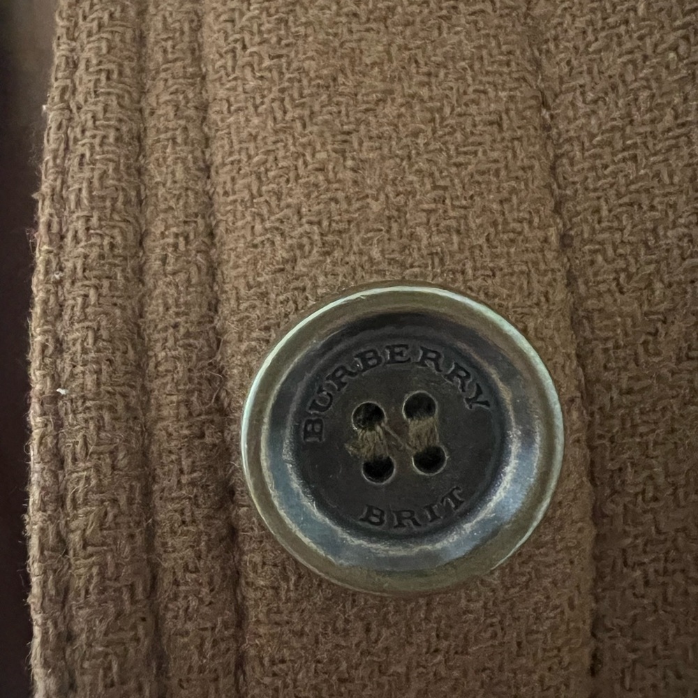 🔥SALE🔥 Burberry Brit Rushfield Wool Blend Trench Coat - Picture 6 of 8
